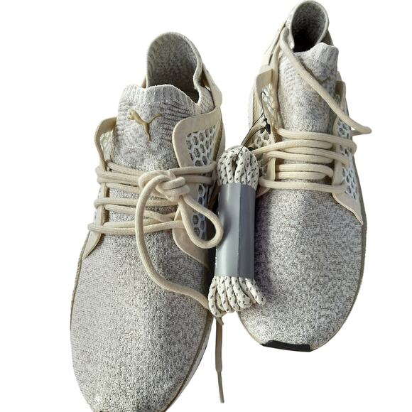 4719)Puma Tsugi Netfit Evoknit Sneakers Marshmallow, Rock ridge US 10.5/EUR 44 main image 9